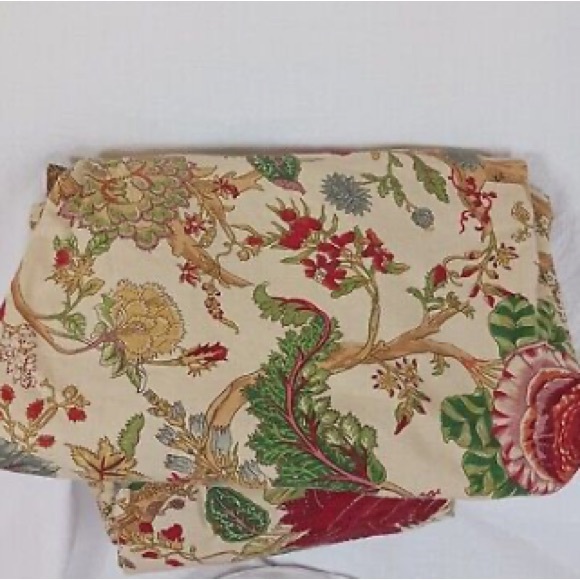 Pottery Barn Other - Pottery Barn Wells Palampore Linen/Cotton Duvet Cover Ivory King 2007 5 pillow